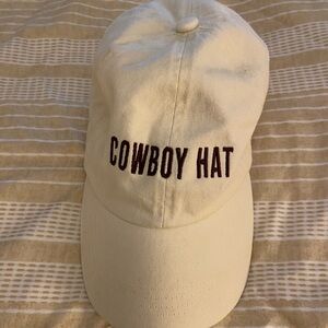 Cowboy baseball hat
